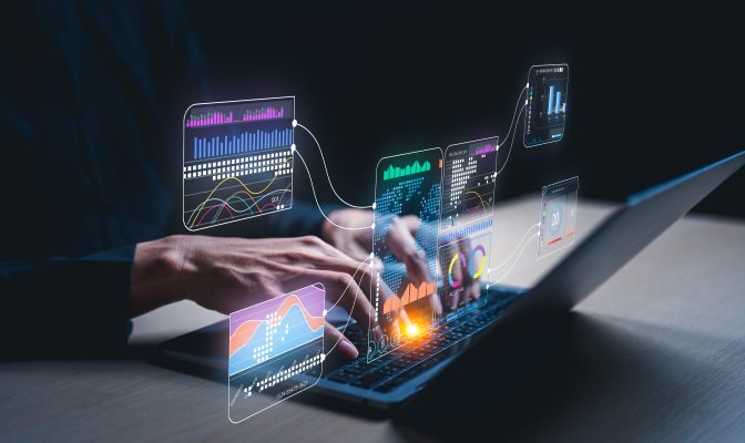 Graphical representation of improved business outcomes through Limix’s Predictive Analytics & Data Intelligence